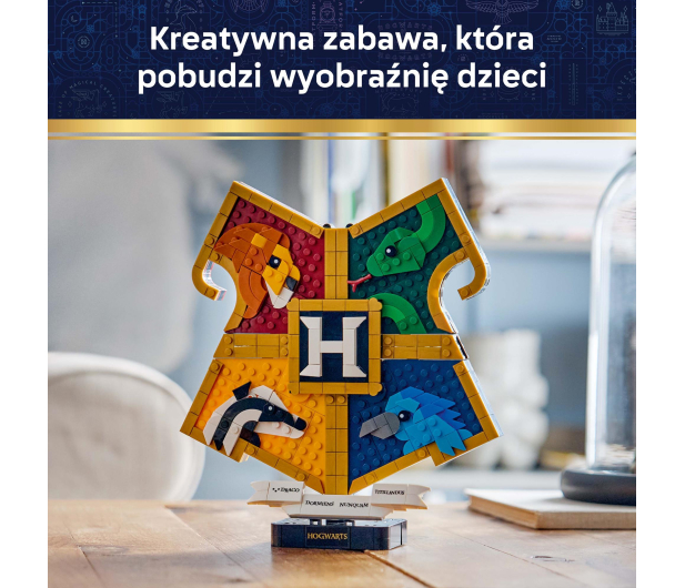 LEGO HARRY POTTER 76462 Herb Hogwartu - 1529857 - zdjęcie 6